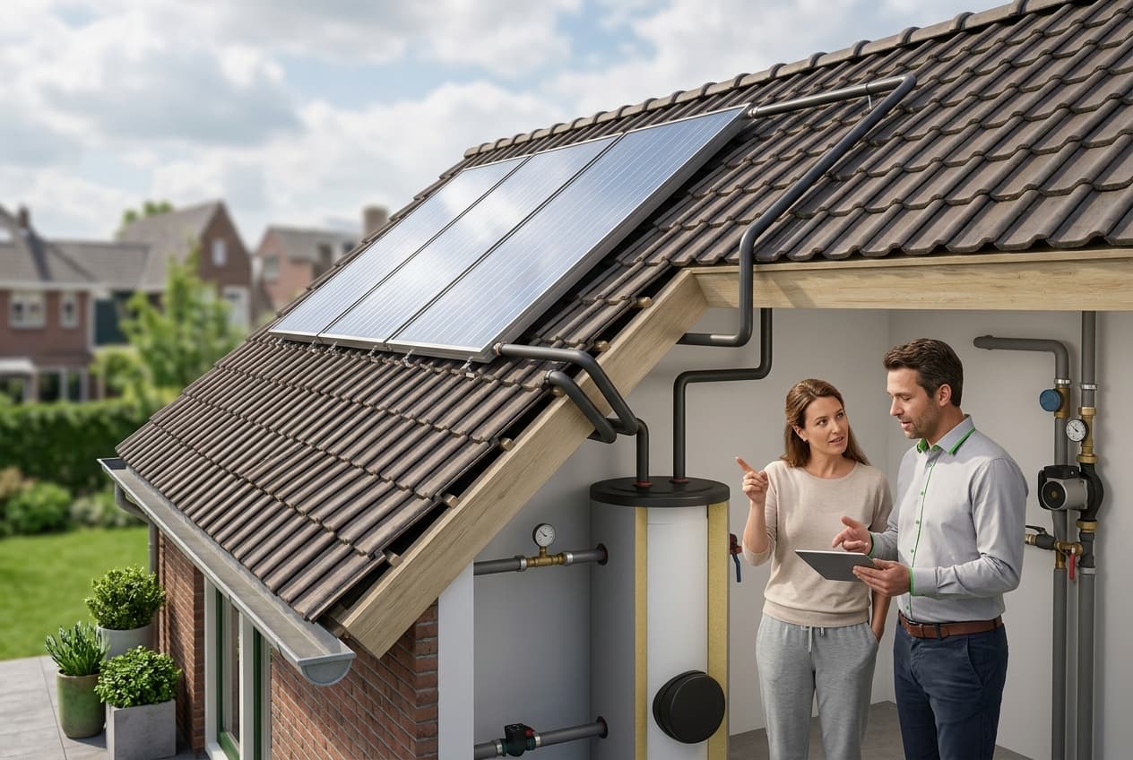 Zonneboiler subsidie